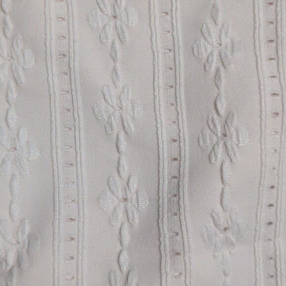 Andie 90s High Waisted Bikini Bottom Coconut (White / Cream) Textured S New - Picture 3 of 11